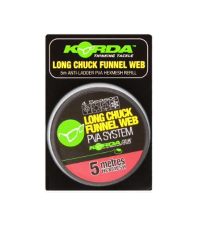 Korda Long Chuck Funnel Web Hexmesh 5m Refill