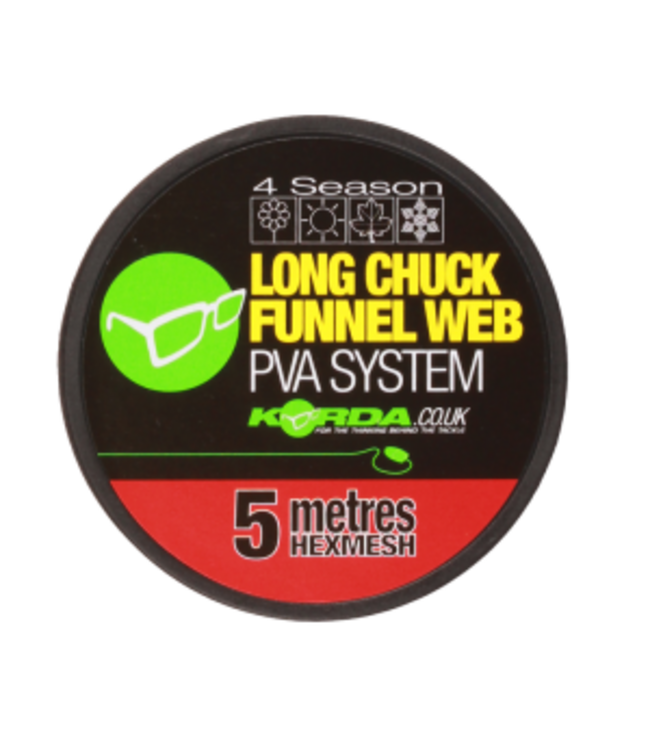 Korda Long Chuck Funnel Web Hexmesh 5m Refill