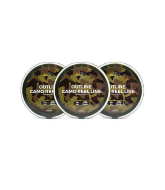 Avid Carp Outline Camo Reel Line (1000m)