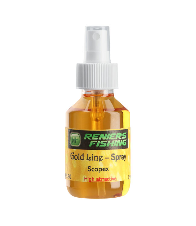 Reniers Fishing Gold Line Spray (100ml)