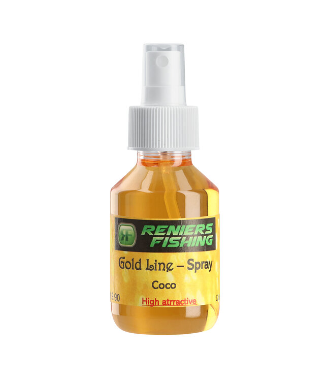 Reniers Fishing Gold Line Spray  (Fruity Taste 120ml)