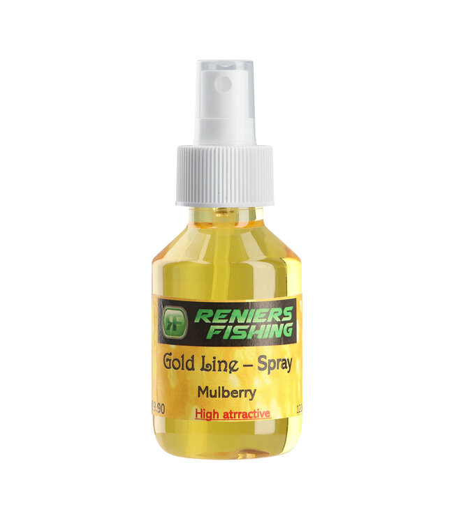Reniers Fishing Gold Line Spray  (Fruity Taste 100ml)