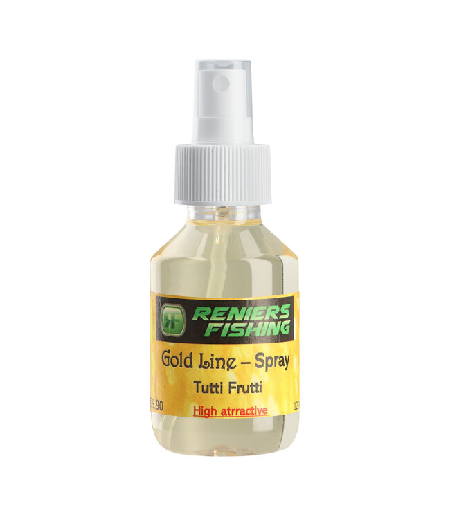 Reniers Fishing Gold Line Spray  (Fruity Taste 120ml)