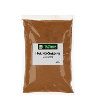 Reniers Fishing Fischmehl Hering Sardine 72% 1 Kilo – Premium Fischmehl für Boilies und Futter