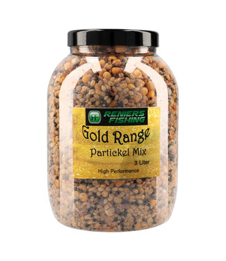 Reniers Fishing Ready To Fish Partikel Mix 3 Litres – Chènevis, Blé Blanc, Maïs et Tiger Nuts