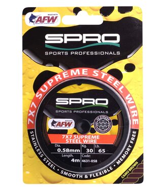 Spro 7x7 Supreme Steel Wire 4m