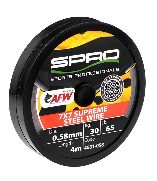 Spro 7x7 Supreme Steel Wire 4m