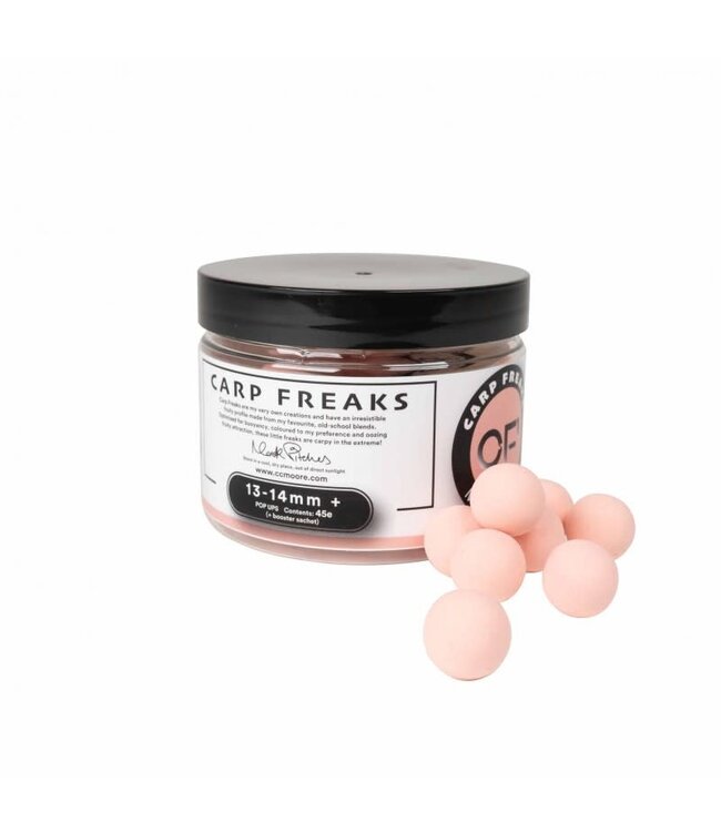 CC Moore Pop Ups Carp Freaks + Pink  13-14mm