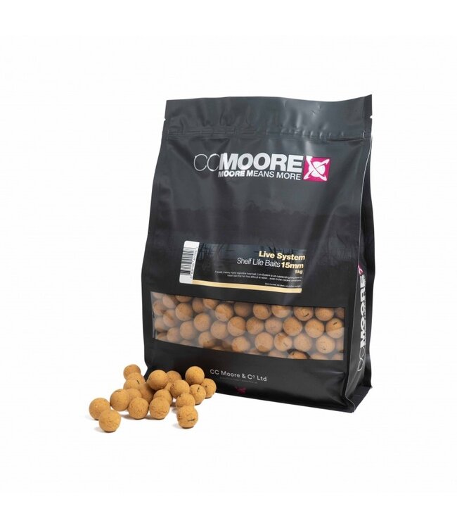 CC Moore Boilies Shelf Life Baits (1 kilo) Live System