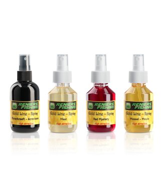 Reniers Fishing Gold Line Spray 100ml – Unverdünnter attraktiver Köderspray