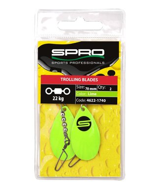 Spro Trolling Blades 2pcs 7cm