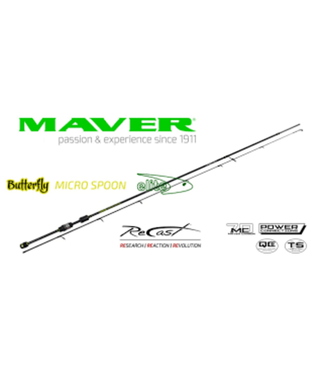 Maver Butterfly Micro Spoon – Canne UL Truite (3 modèles)