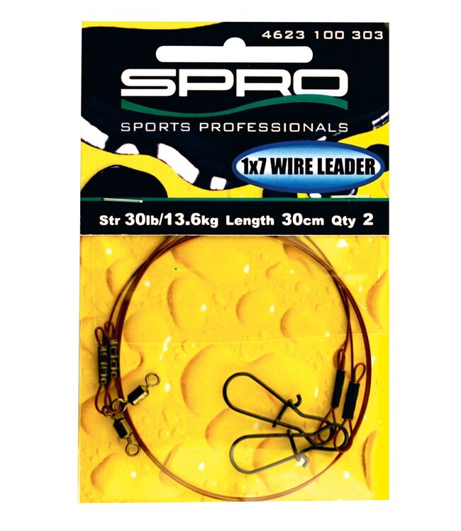 Spro 1x7 Stainless Wire Leader (2 pcs)
