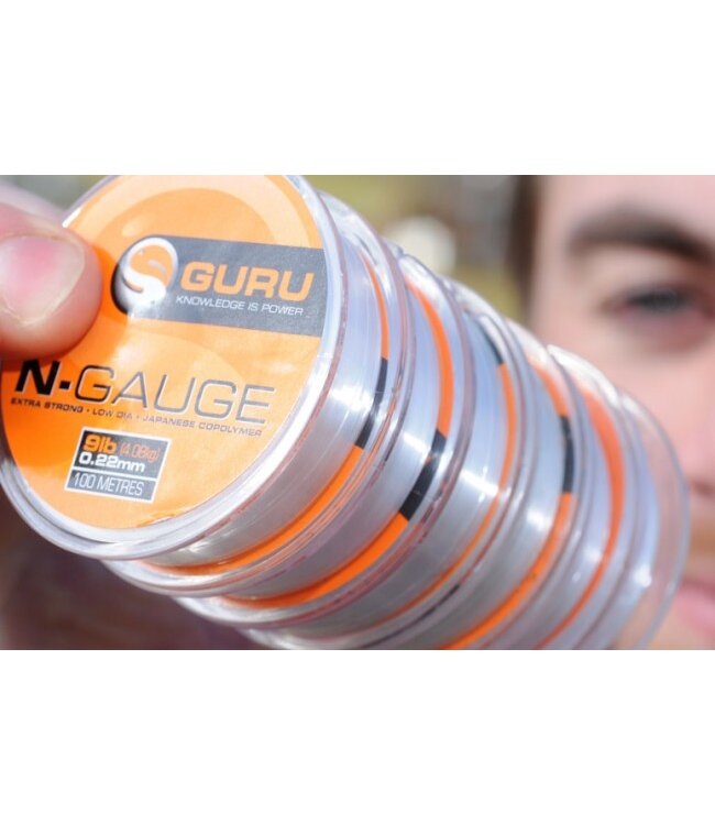 Guru N-Gauge Pole & Hooklenght Line 100m