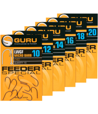 Guru LWGF Micro Barb Eyed Feeder Special (10 Stück)
