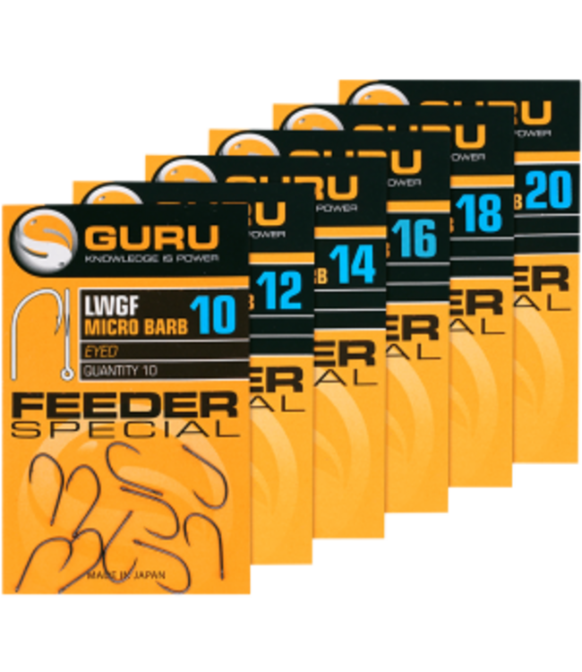 Guru LWGF Micro Barb Eyed Feeder Special (10 pcs)
