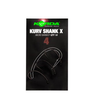 Korda l'Hameçons Kurv Shank X Mirco Ardillon (10 pcs)