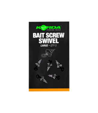 Korda Bait Screw Swivel (5 pcs)