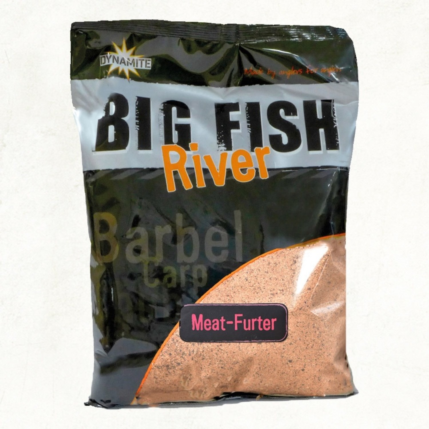 Dynamite Baits Big Fish River Barbel & Carp Viande Furter 1.8 kilo -  Reniers Fishing