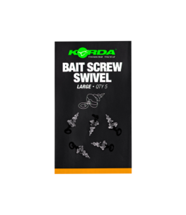 Korda Bait Screw Swivel (5 pcs)