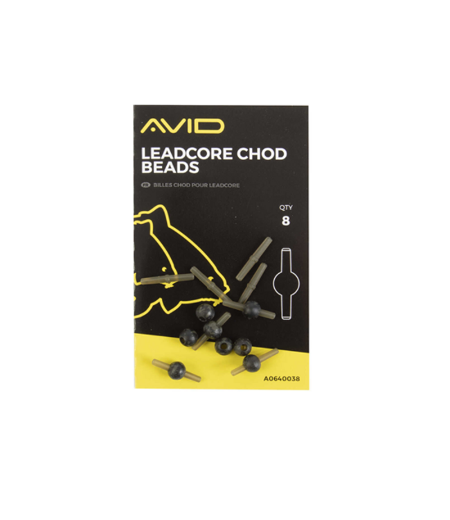 Avid Carp Avid Terminal Tackle Leadcore Chod Beads (8 pcs)