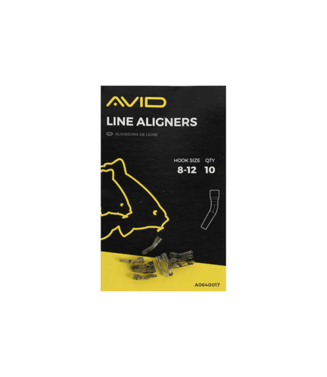 Avid Carp Avid Terminal Tackle Line Aligners (10 pcs) Hooksize 8-12