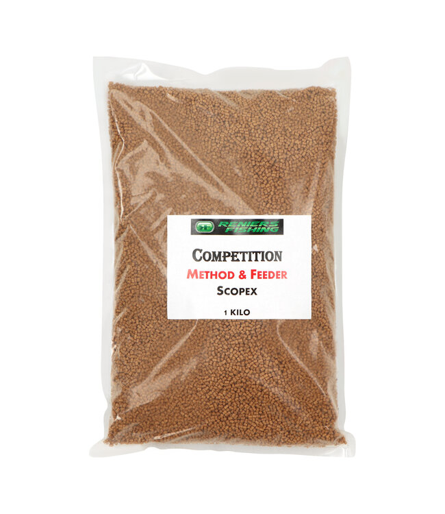 Reniers Fishing Method & Feeder Competition Pellets 1 Kilo
