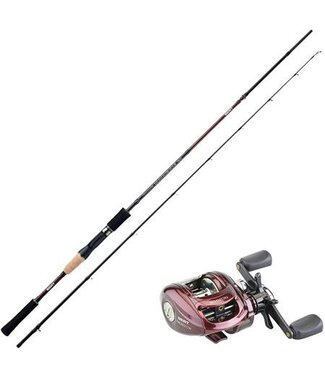 Sert Ensemble casting  Exceed Interceptor (2 brins) + Moulinet Exceed BC-LH 1.98m 15-50g