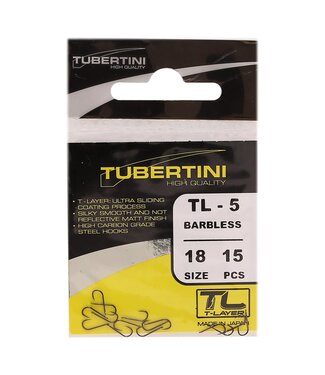 Tubertini Haken TL-5 Barbless (15 pcs)