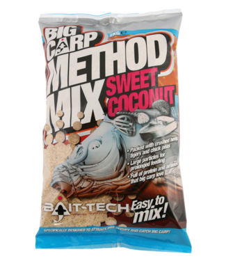 Bait-Tech Big Carp Method Mix 2 Kilo Sweet Coconut