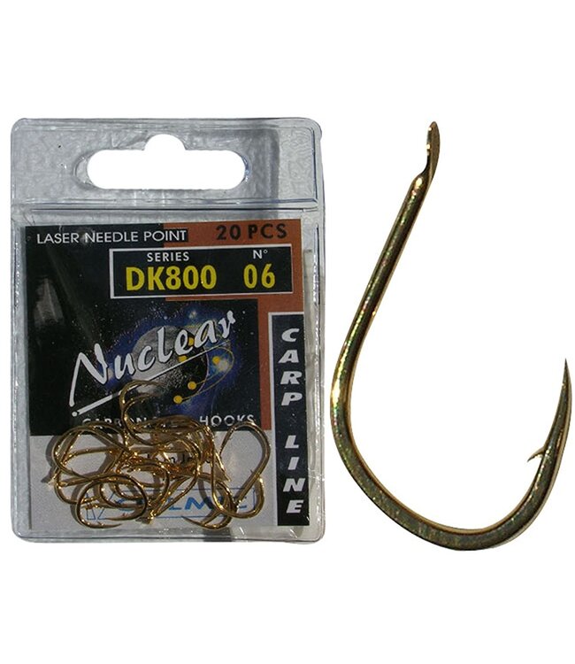 Colmic Ami Nuclear DK800 Gold Spade End - Barbed (20 pcs)