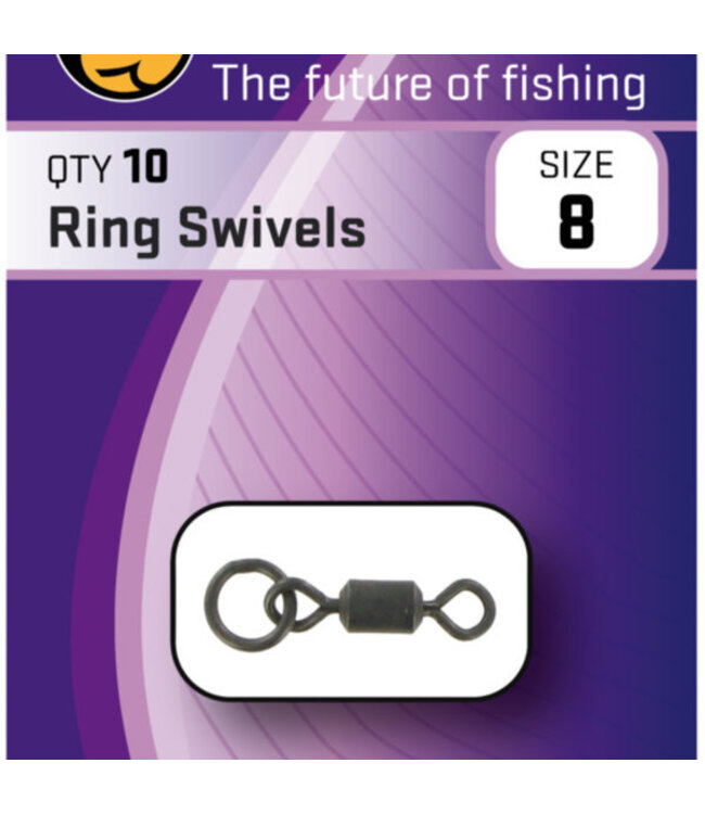 Ashima Ring Swivels Size 8 (10 pcs)