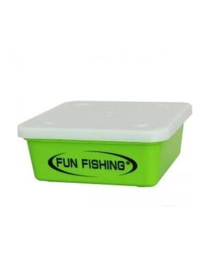 Fun Fishing Pelletbox 1/2 Liter Ohne Löcher Quadratisch