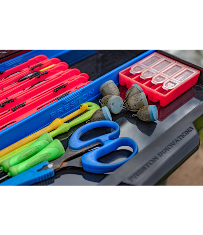 Preston Inception Mag-Lok Unité d'étirage Latérale Peu Profonde Avec Diviseurs