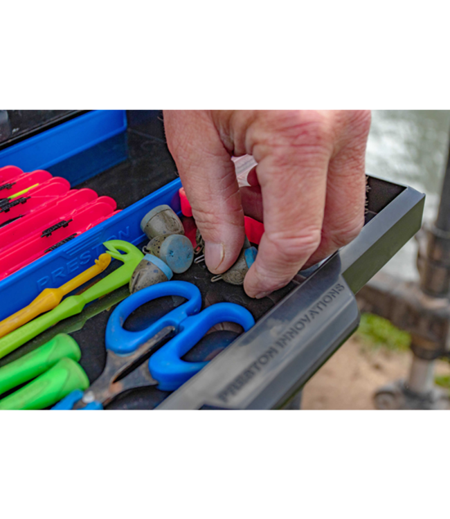 Preston Inception Mag-Lok Shallow Side Drawner Unit With Dividers