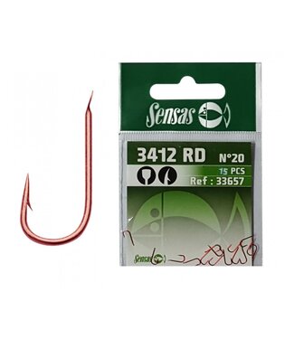 Sensas Feeling Hooks 3412RD Spade End - Barbed (15 pcs)