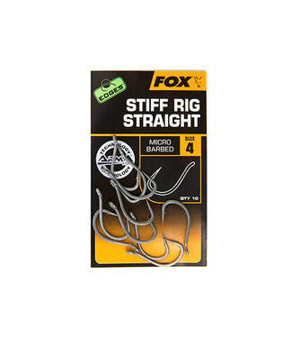 Fox Edges Armapoint Stiff Rig Droit Micro Ardillon 10pcs