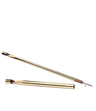 Reniers Fishing Double Disgorger & Needle 13cm – Dubbele Messing Onthaker