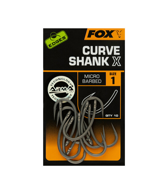Fox Edges Armapoint Curve Shank X Micro Barbed (10 pcs)