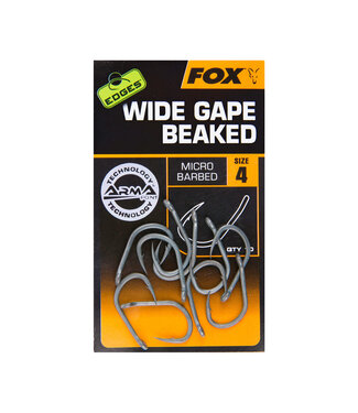 Fox Edges Armapoint Wide Gape Beaked Micro Barbed 10pcs