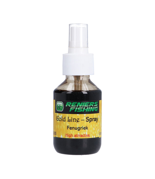 Reniers Fishing Gold Line Spray 100ml Fenugriek