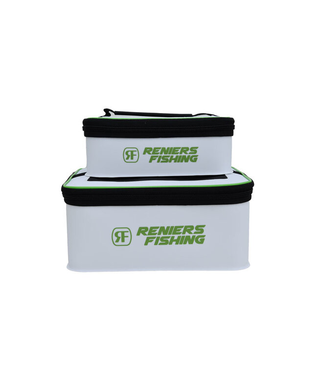 Reniers Fishing EVA Maggot & Accessory Bag White 2 Stück