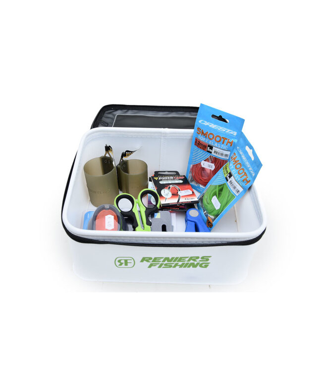 Reniers Fishing EVA Maggot & Accessory Bag White 2 Stück