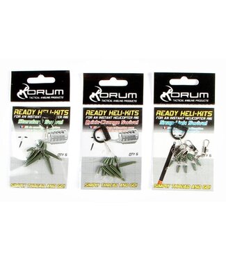 Korum Prêt Heli-Kits pour un Instant Helicopter Rig (5pcs)