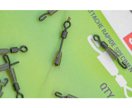 thumbnail image 2 of Korum Specimen Quick Snap Swivels - Pack Of 10, Choose Small Or Large Size 2 of 14