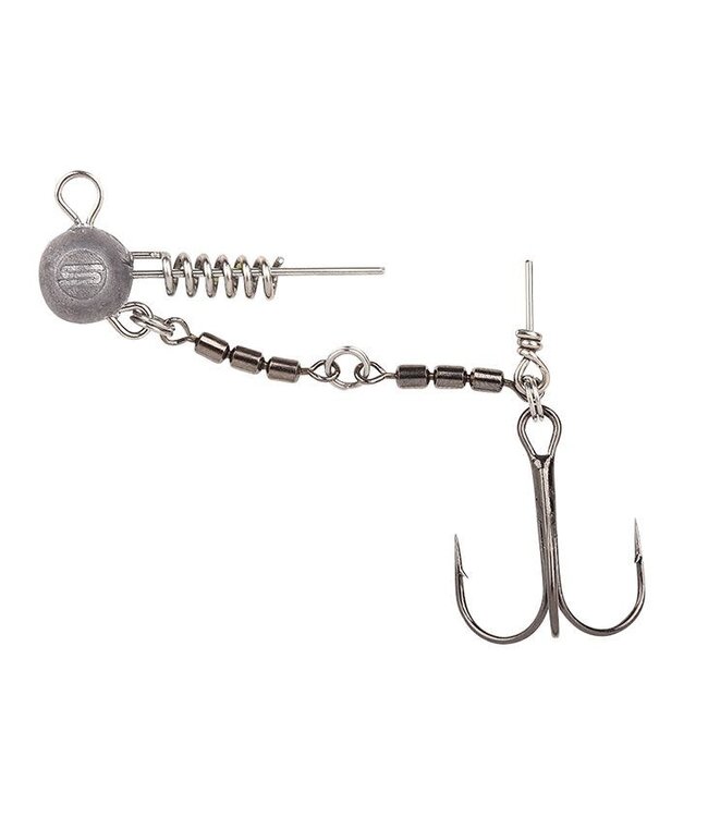 Spro Screw in Swivel Rig 4cm - Treble 13NSB (Lure Lenght 11-14cm)