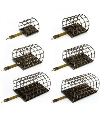 Drennan Feeder à Cage Ovale En Acier Inoxydable