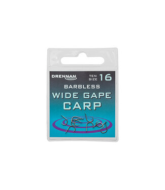 Drennan Wide Gape Carp Spade - Barbless (10pcs)
