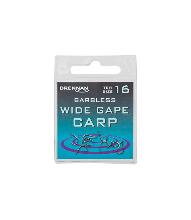 Drennan Wide Gape Carp Spade - Barbless (10pcs)