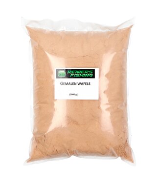 Reniers Fishing Gemalen Wafelmeel – Zoet Meel voor Voermixen en Boilies
